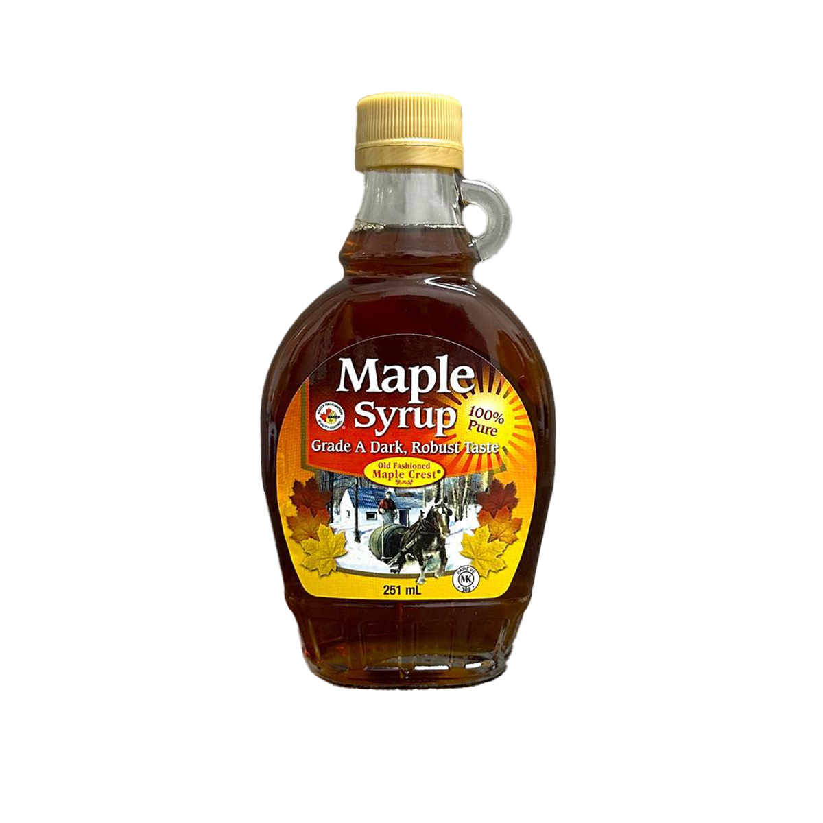 סירופ מייפל טבעי טהור 251 מ"ל