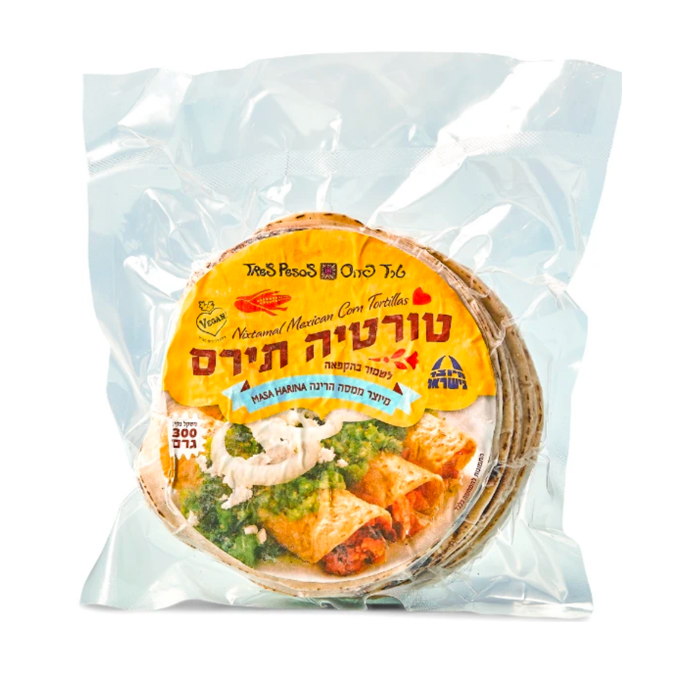 טורטיה תירס 300 גר'