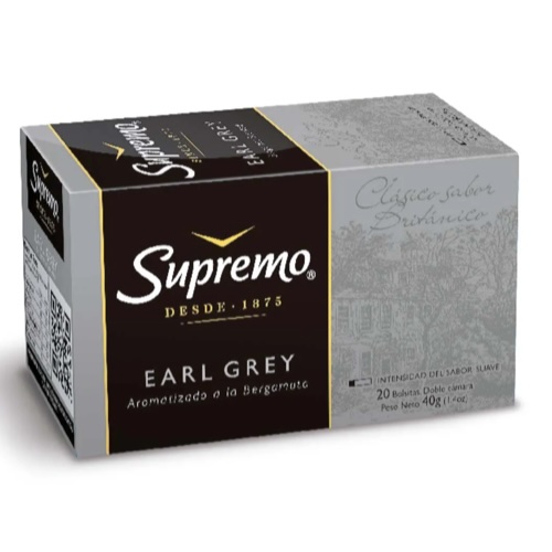 תה ארל גרי סופרמו 40 גר