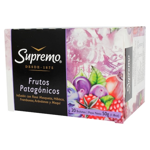 תה פירות יער מפטוניה סופרמו 50 גרם