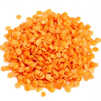 עדשים כתומות חצאים