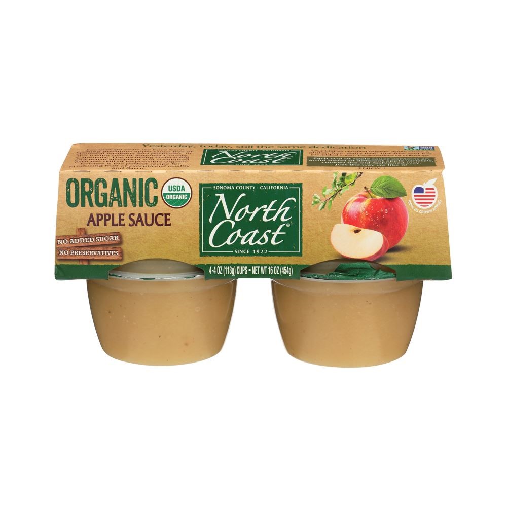 רסק תפוח עץ אורגני 452 גר'