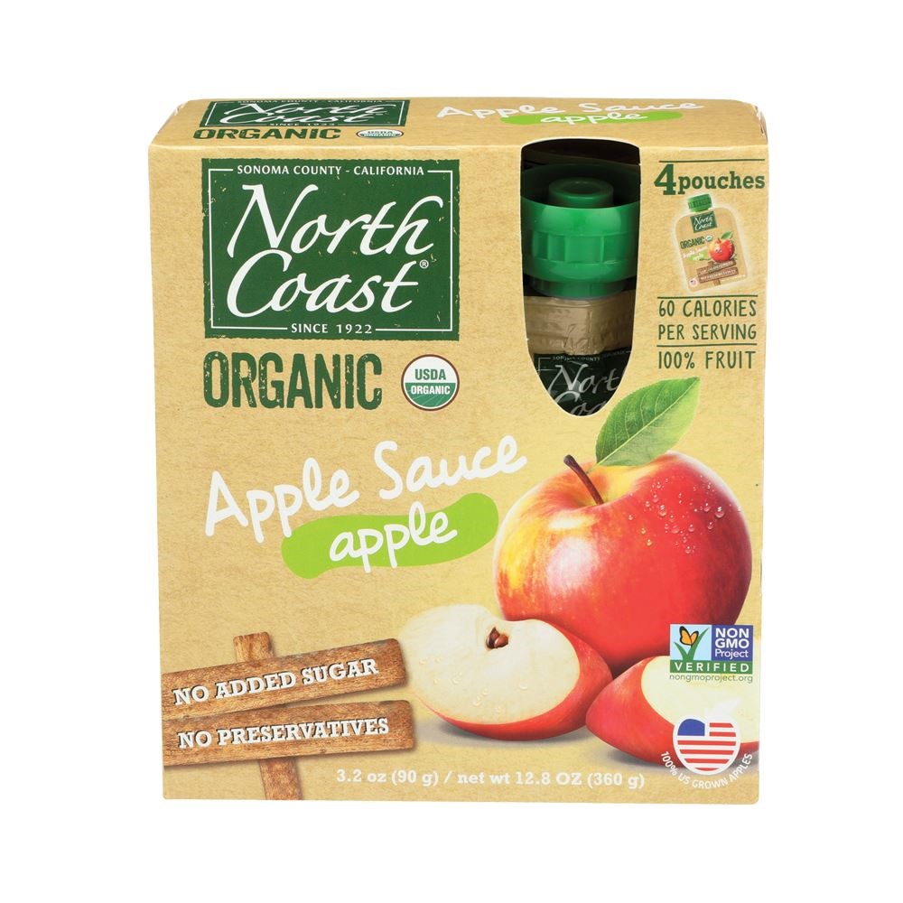 רסק תפוחי עץ אורגני 360 גר'