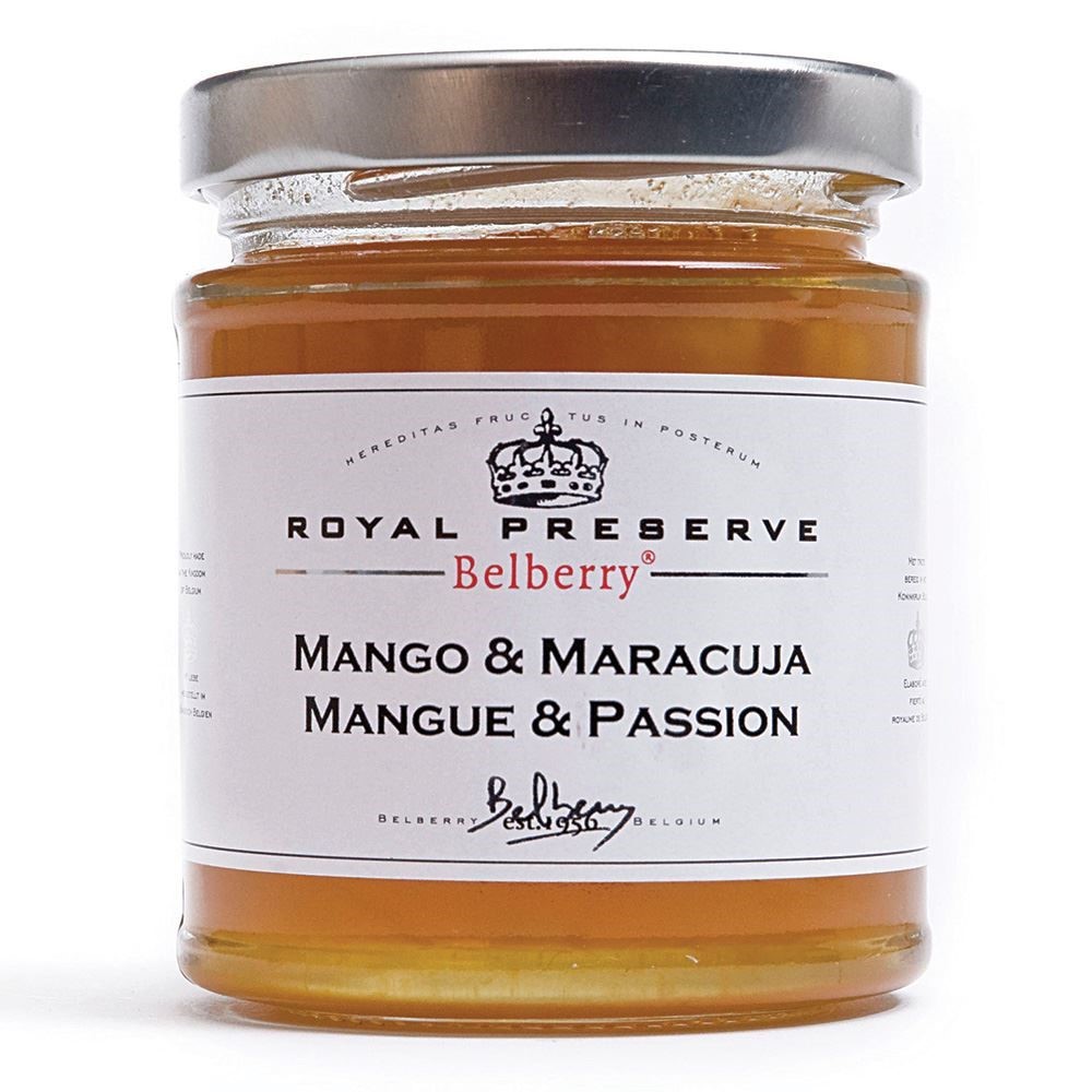 קונפיטורת מנגו ופסיפלורה 215 גר'