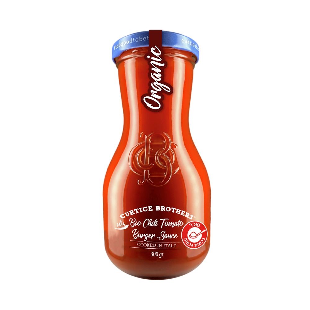 מתבל עגבניות אורגני לבורגר עם צי'לי 300 גר'