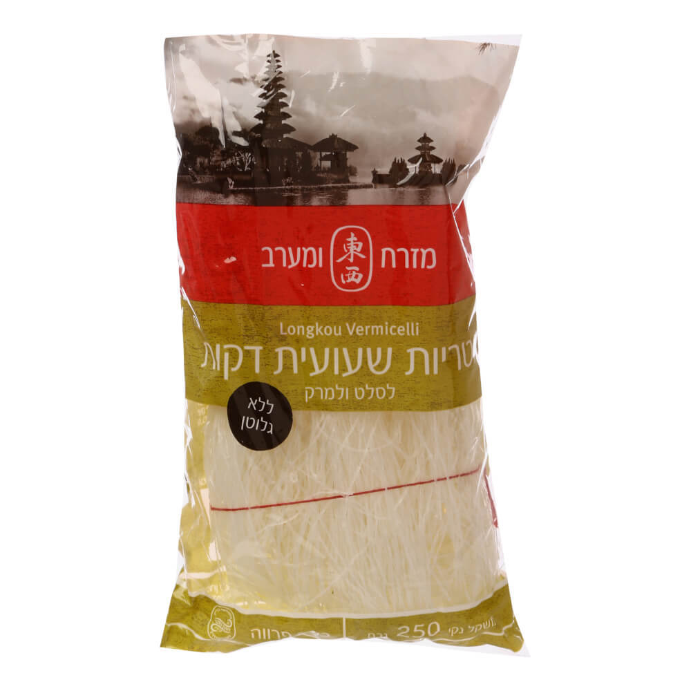 אטריות שעועית דקות ללא גלוטן 250 גרם