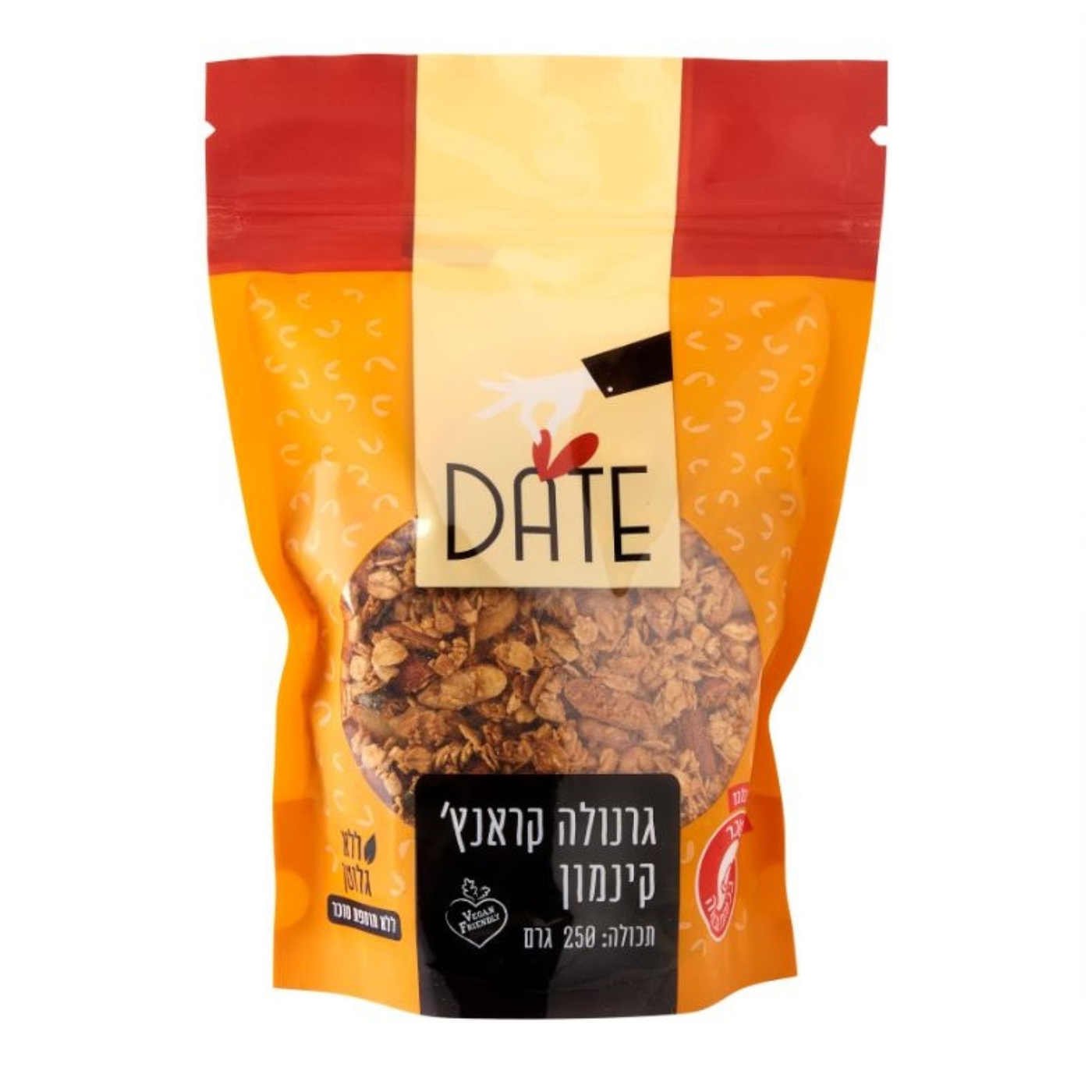 גרנולה קראנץ קינמון 250 גר'