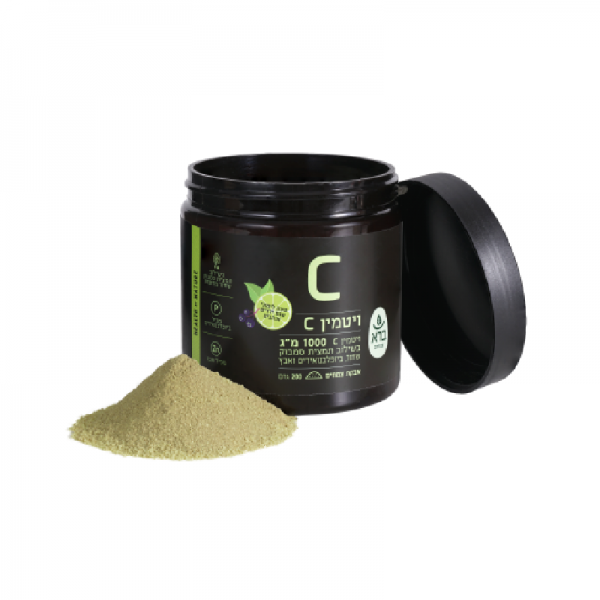 ויטמין C אבקה בטעם לימון 200 גר'