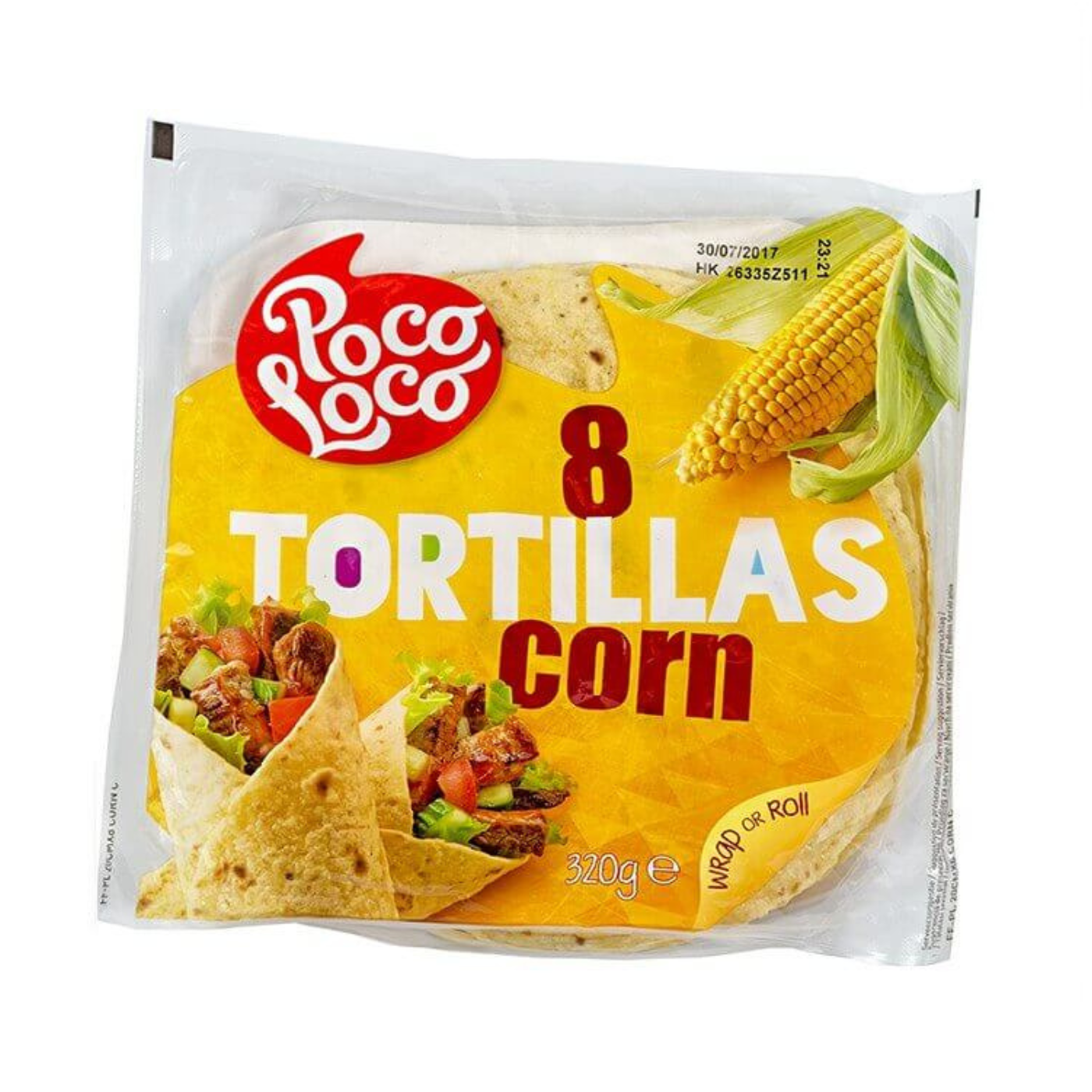 פוקו לוקו טורטיה תירס 20 ס"מ