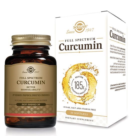 כורכומין ספקטרום פטנטי