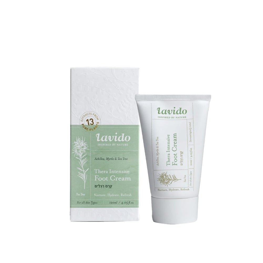 קרם רגליים 120 מ"ל - 'לבידו'