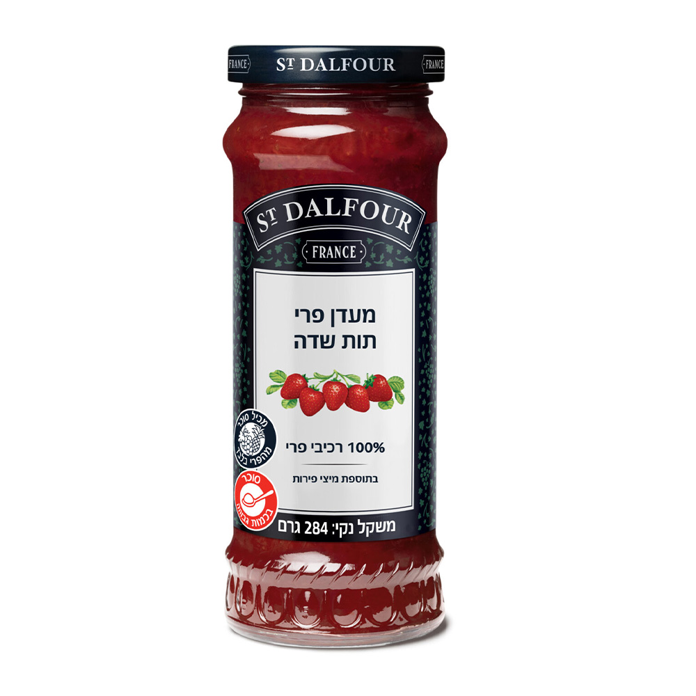 מעדן בטעם תות - 284 גרם