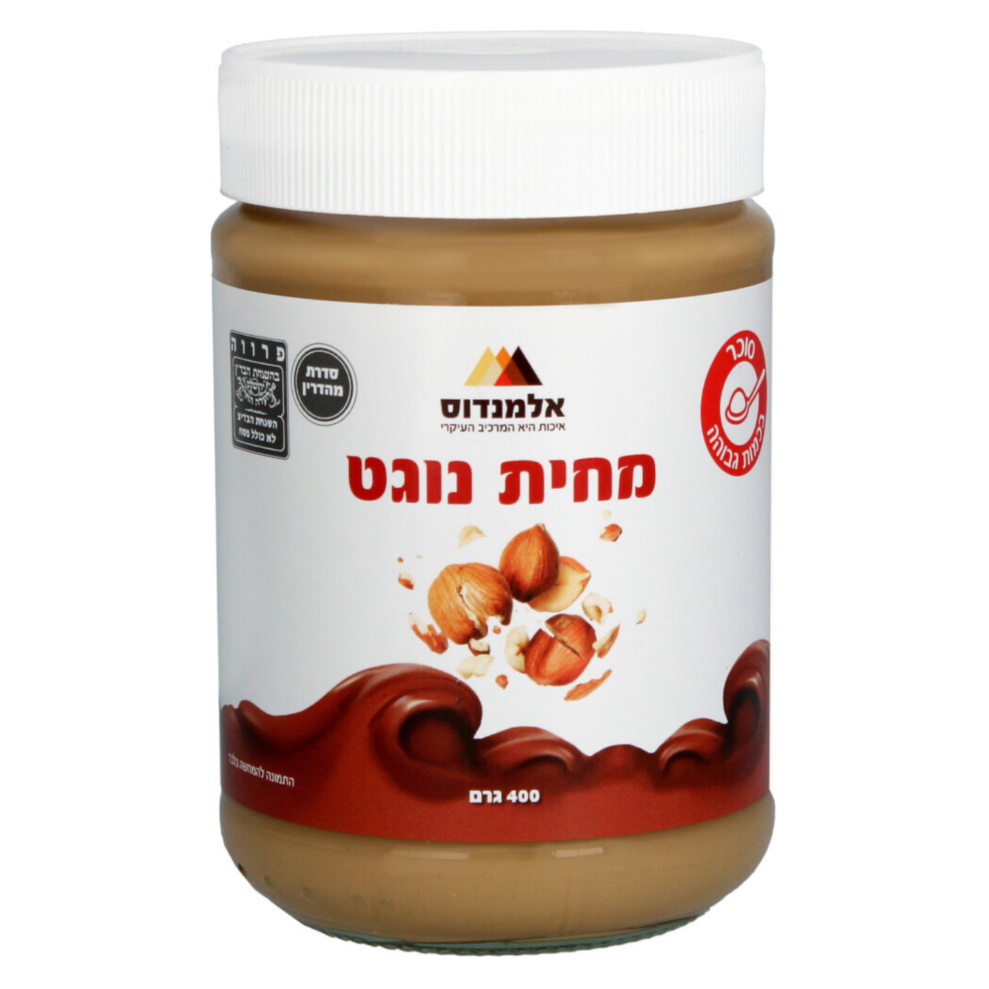 מחית נוגט פרווה אלמנדוס 400 גר'