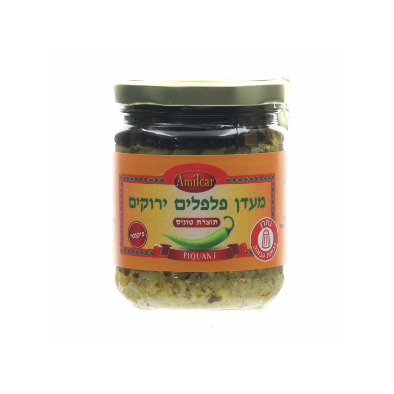 ממרח פלפלים ירוקים פיקטני 190 גר'