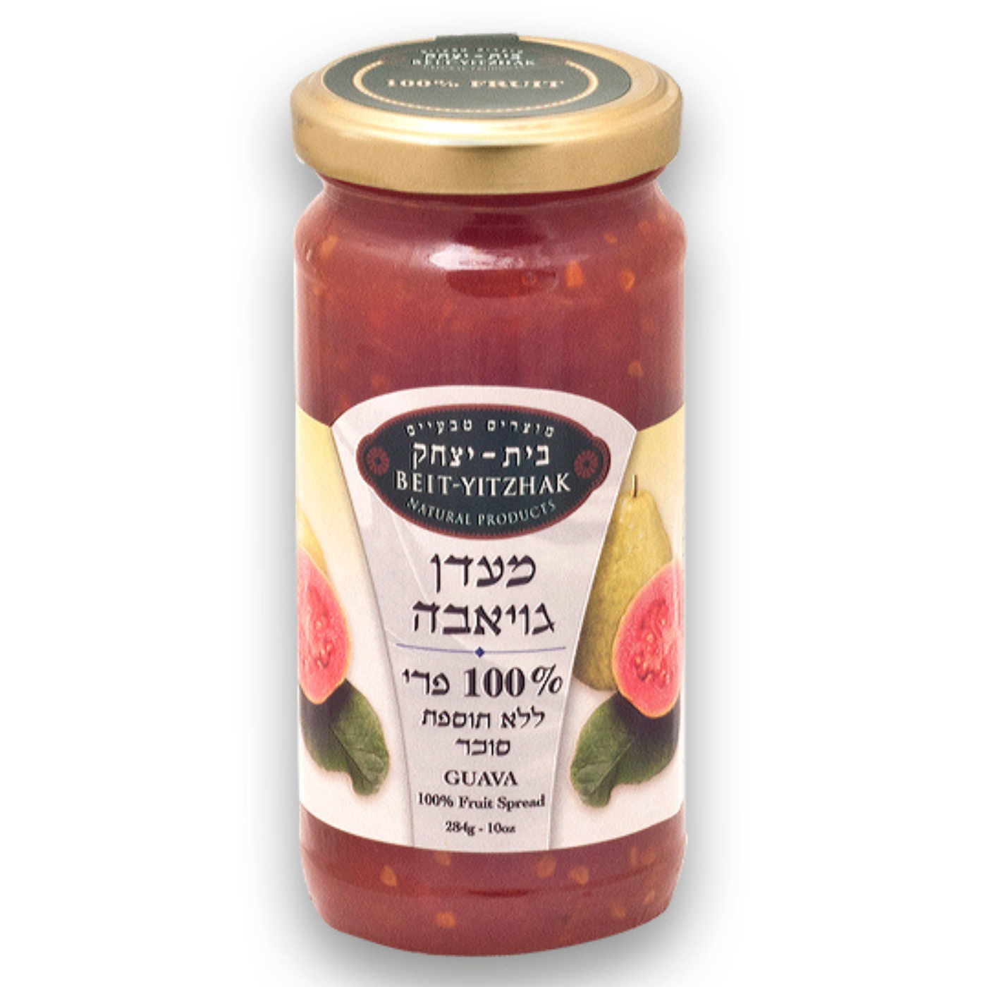 מעדן גויאבה אדומה ללא סוכר 284 גר'