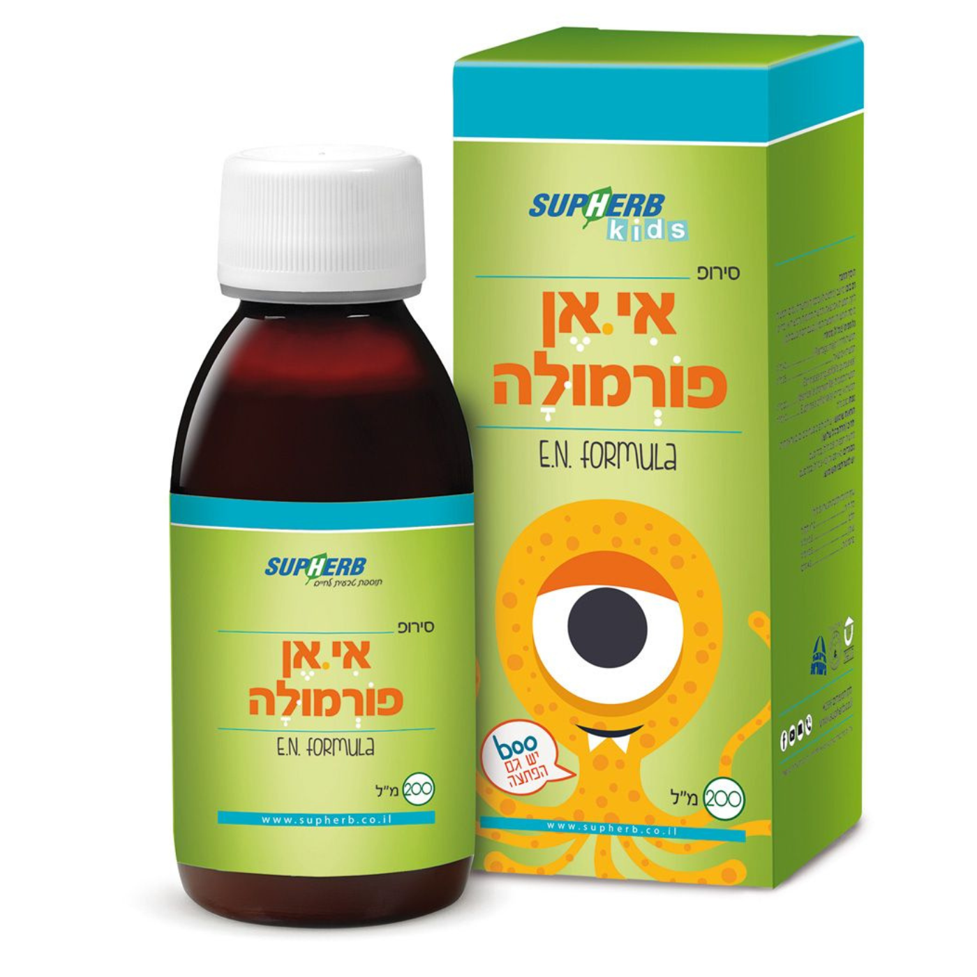 סירופ אי אן פורמולה 200 מל'