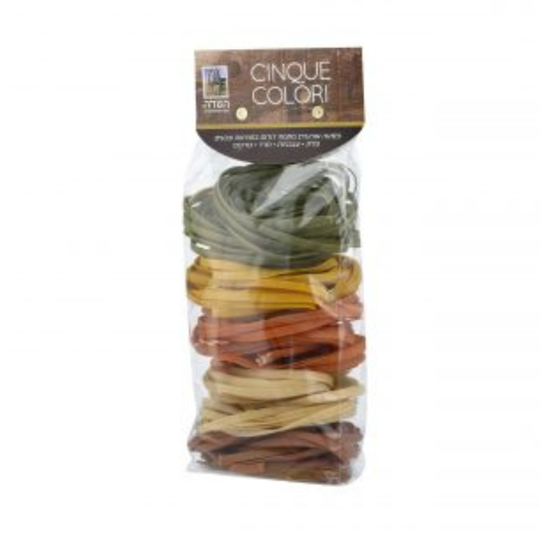 פסטה טליאטלה אורגנית ב5 צבעים 500 גר'