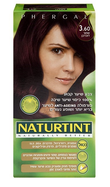 צבע לשיער 3.60 נטורטינט 165 מל'