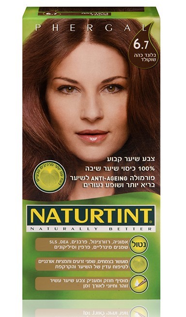 צבע לשיער 6.7 נטורטינט 165 מל'