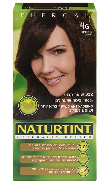 צבע לשיער 4G נטורטינט 165 מל'