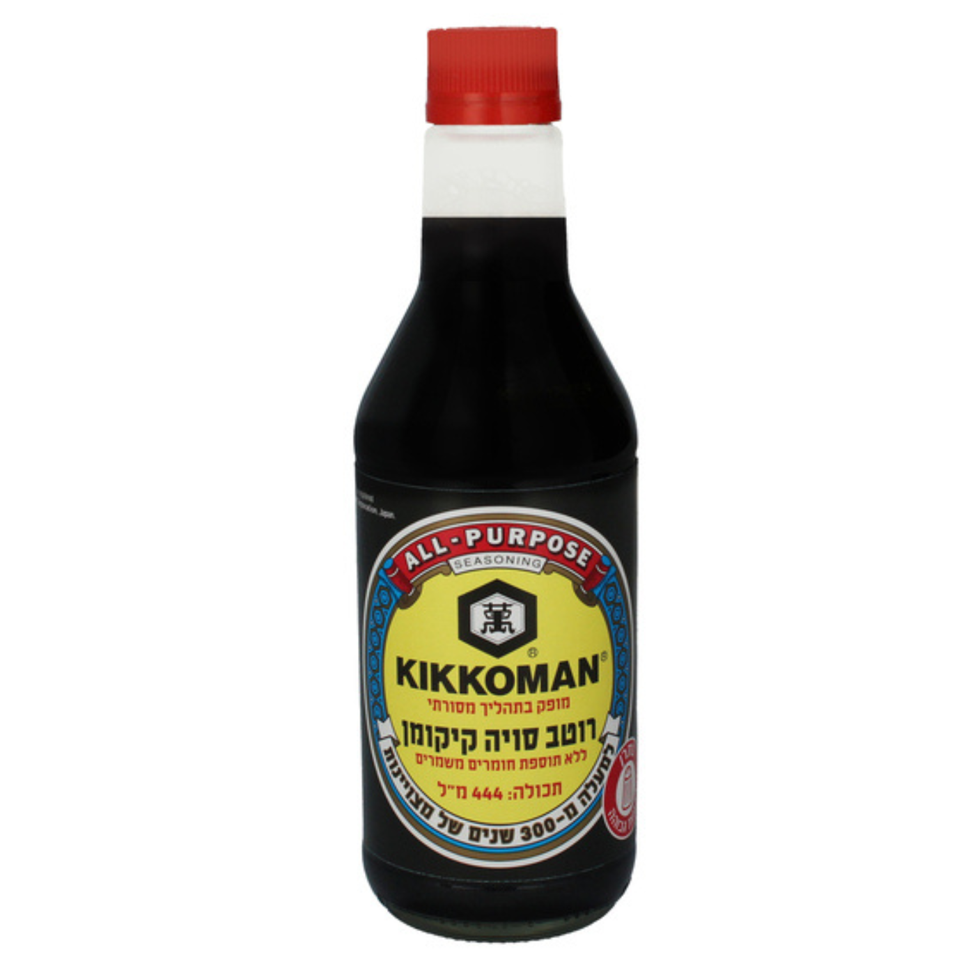 רוטב סויה קיקומן ללא חומרים משמרים 444 מ"ל