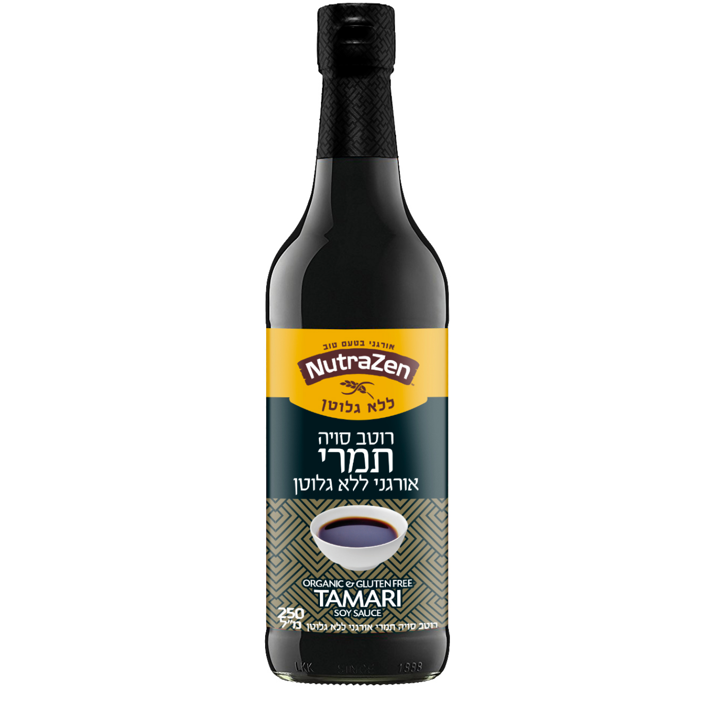 רוטב סויה תמרי אורגני ללא גלוטן 250 מ"ל