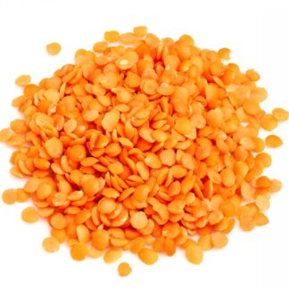 עדשים כתומות חצאים