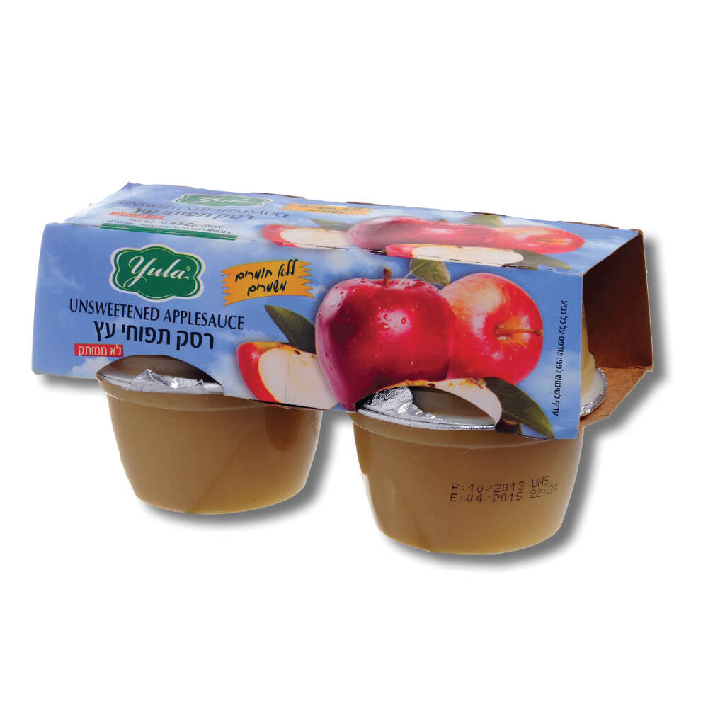 רבעיית רסק תפוח- עץ ללא סוכר 452 גר'