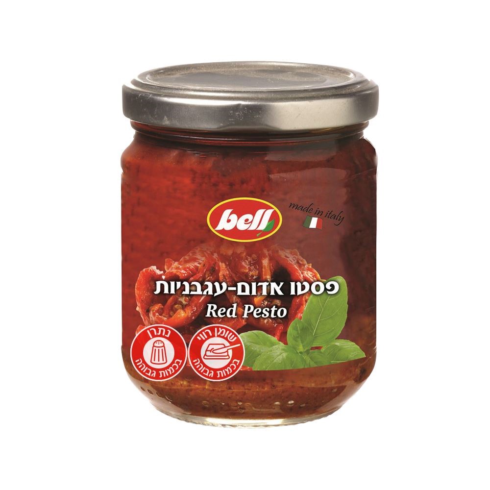 פסטו אדום - עגבניות 190 גר'