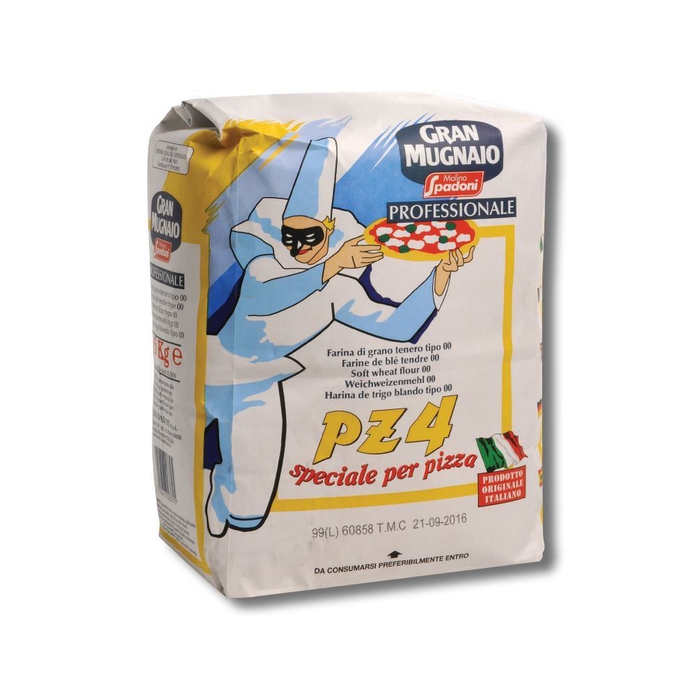 קמח לפיצה 00 {צהוב} 5 קג
