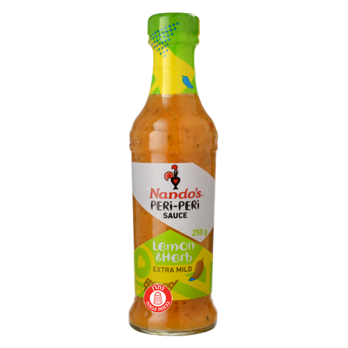 ננדוס רוטב פרי פרי לימון ועשבי תיבול - 250 גרם