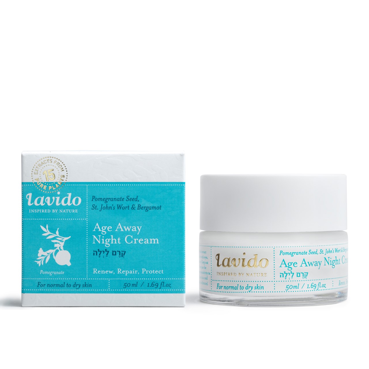 קרם לילה 50 מ"ל - לבידו