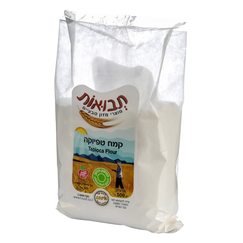 קמח טפיוקה 500 גר' - תבואות