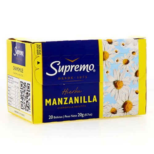 תה קמומיל סופרמו 20 גר