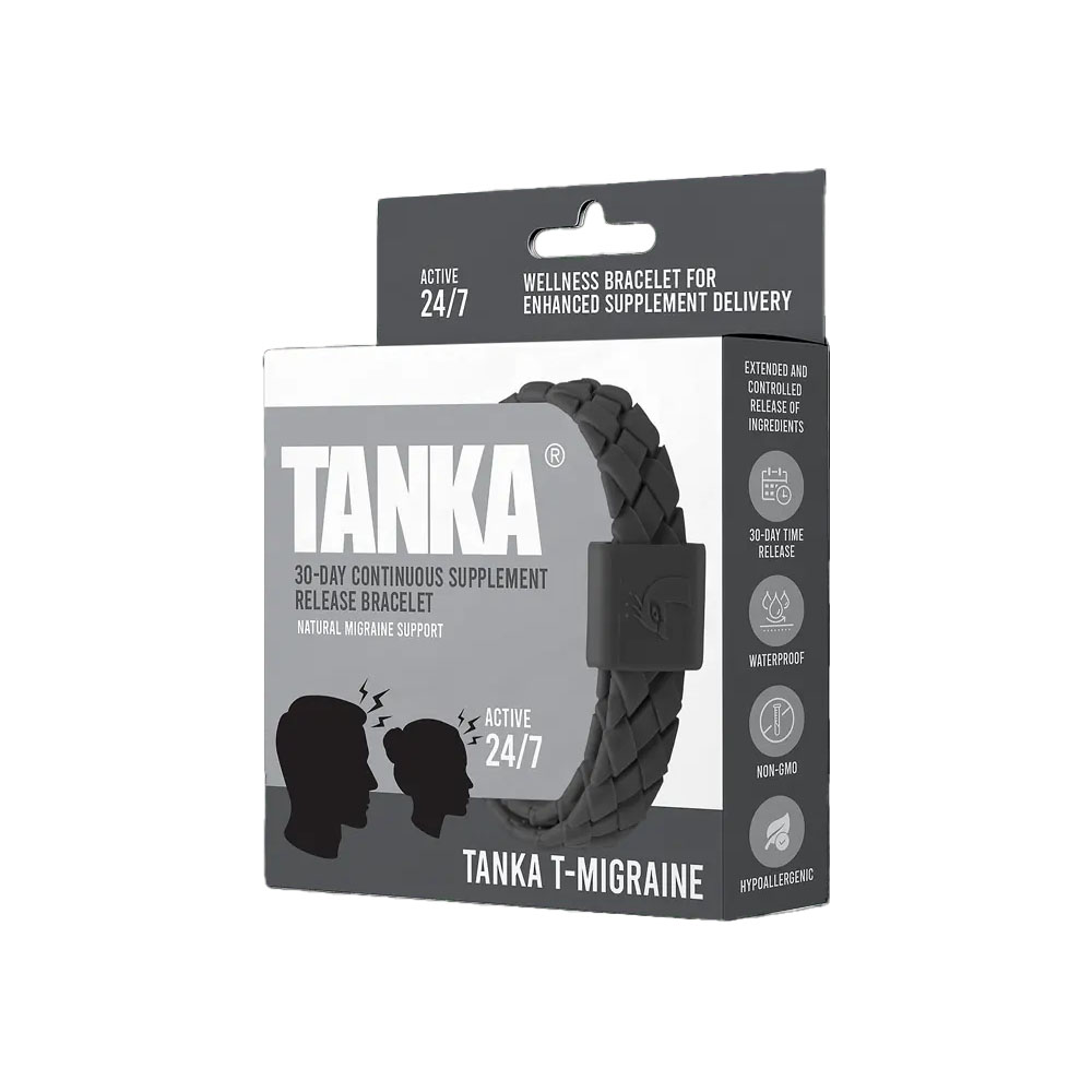 טנקה - צמיד לתמיכה במגרינה -פעיל ל30 יום