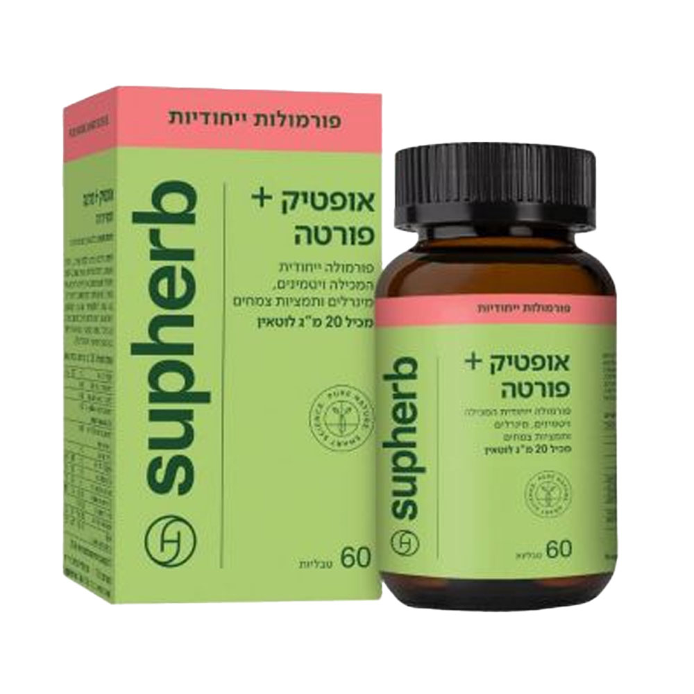 אופטיק + פורטה 60 טבליות - 'סולגר'