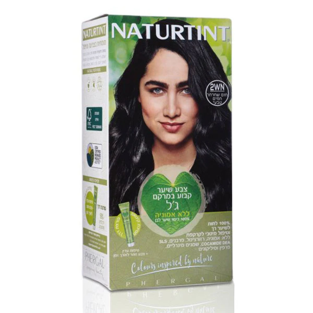 צבע לשיער נטורטינט 2WN חום שחרחר חמים טבעי