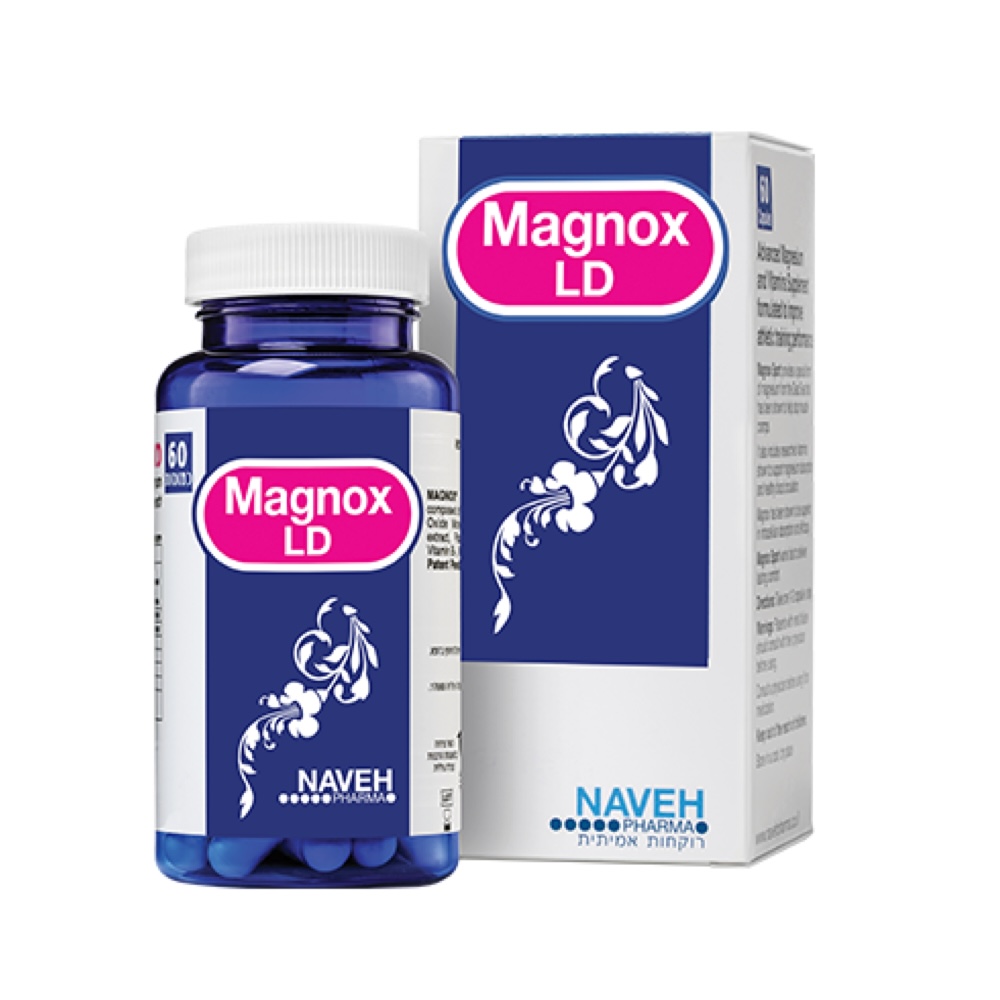 מגנוקס LD גיל מעבר 60 כמוסות