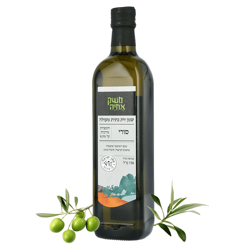 שמן משק אחיה סורי 750 מ"ל