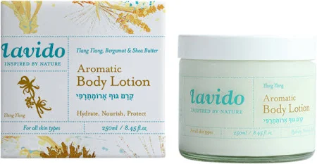 קרם גוף ארומתרפי ילנג ילנג -250 מ"ל