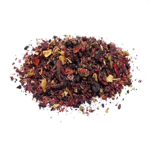 חליטת תה פירות יער