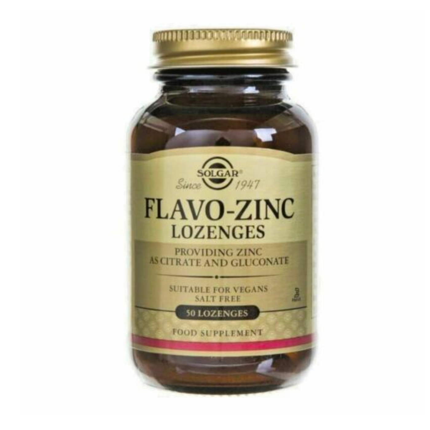 אבץ למציצה - 50 טבליות סולגר