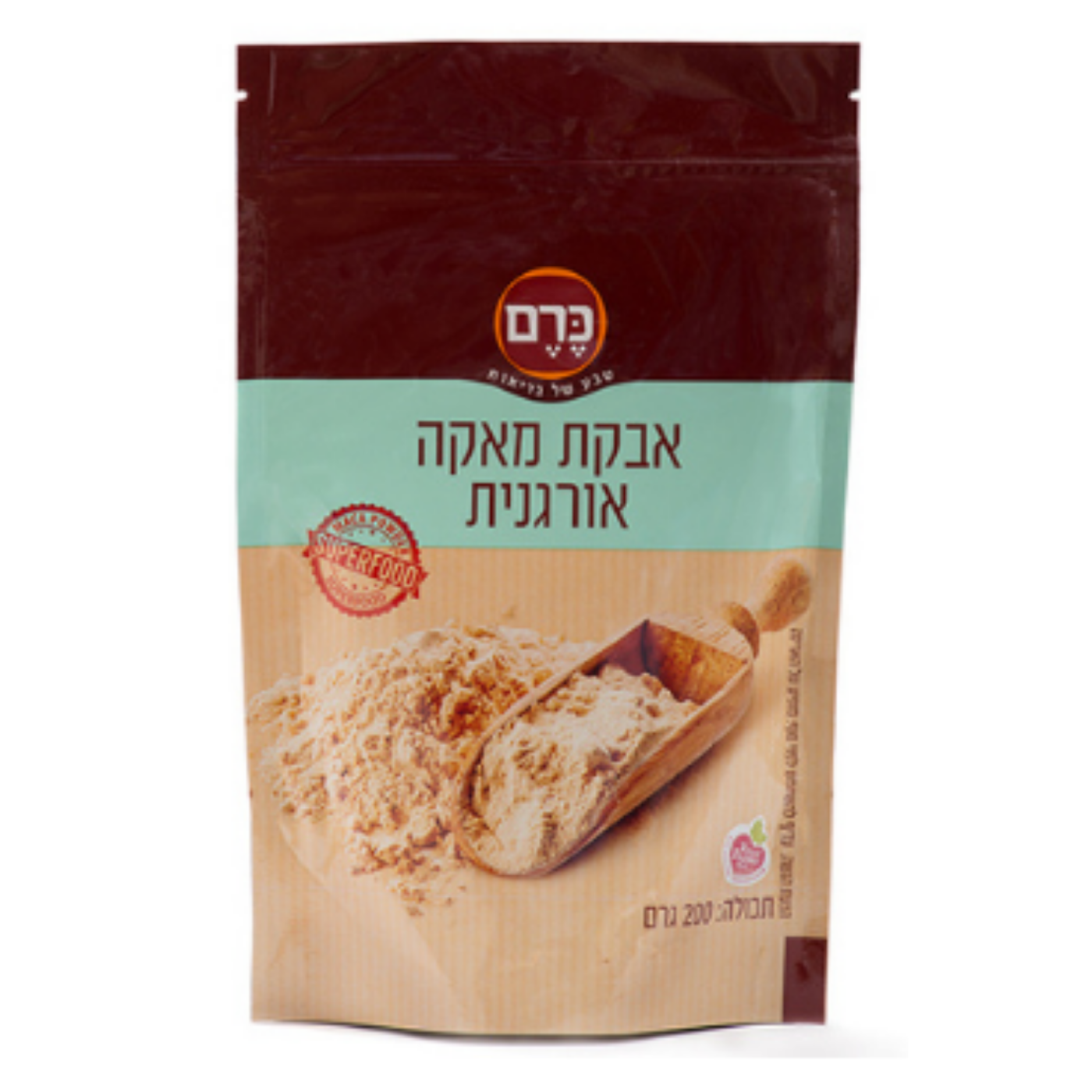 אבקת שורש מאקה אורגני 200 גרם -כרם