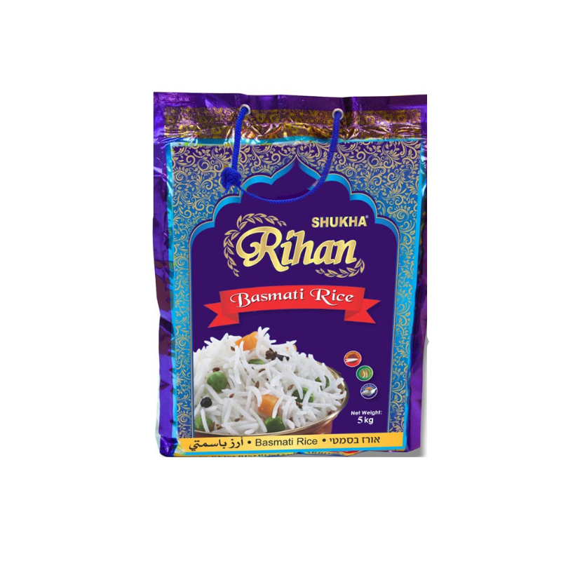 אורז בסמטי ריהן 5 ק"ג