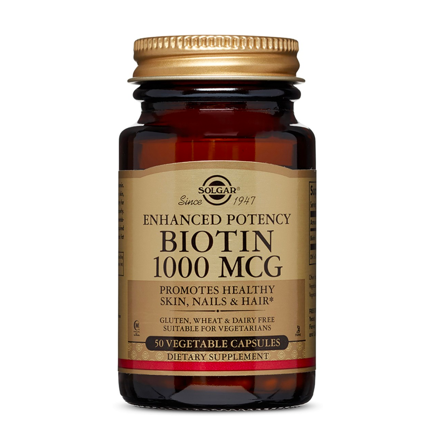 ביוטין 1000 מק"ג 50 כומוסות