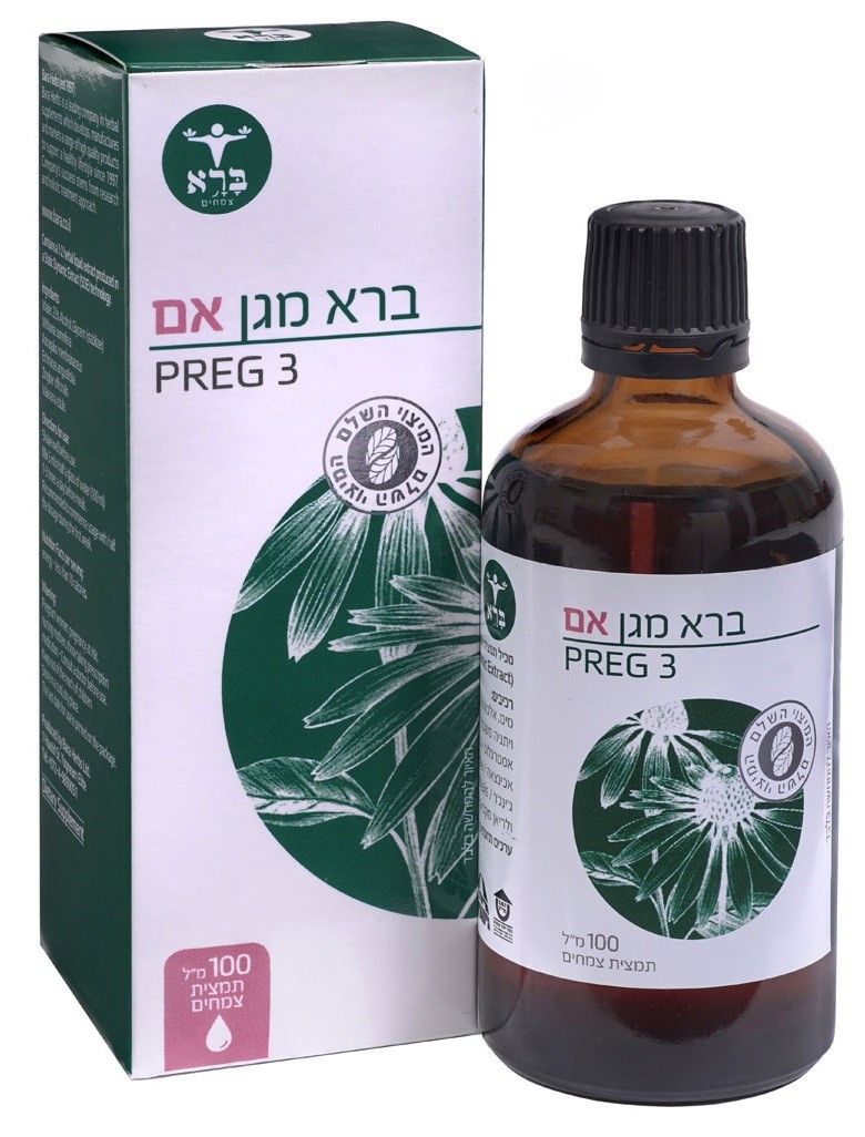 ברא מגן אם 100 מל