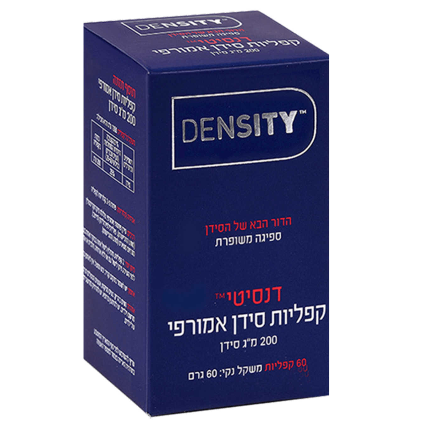 דנסיטי קפליות סידן אמורפי 60 קפליות
