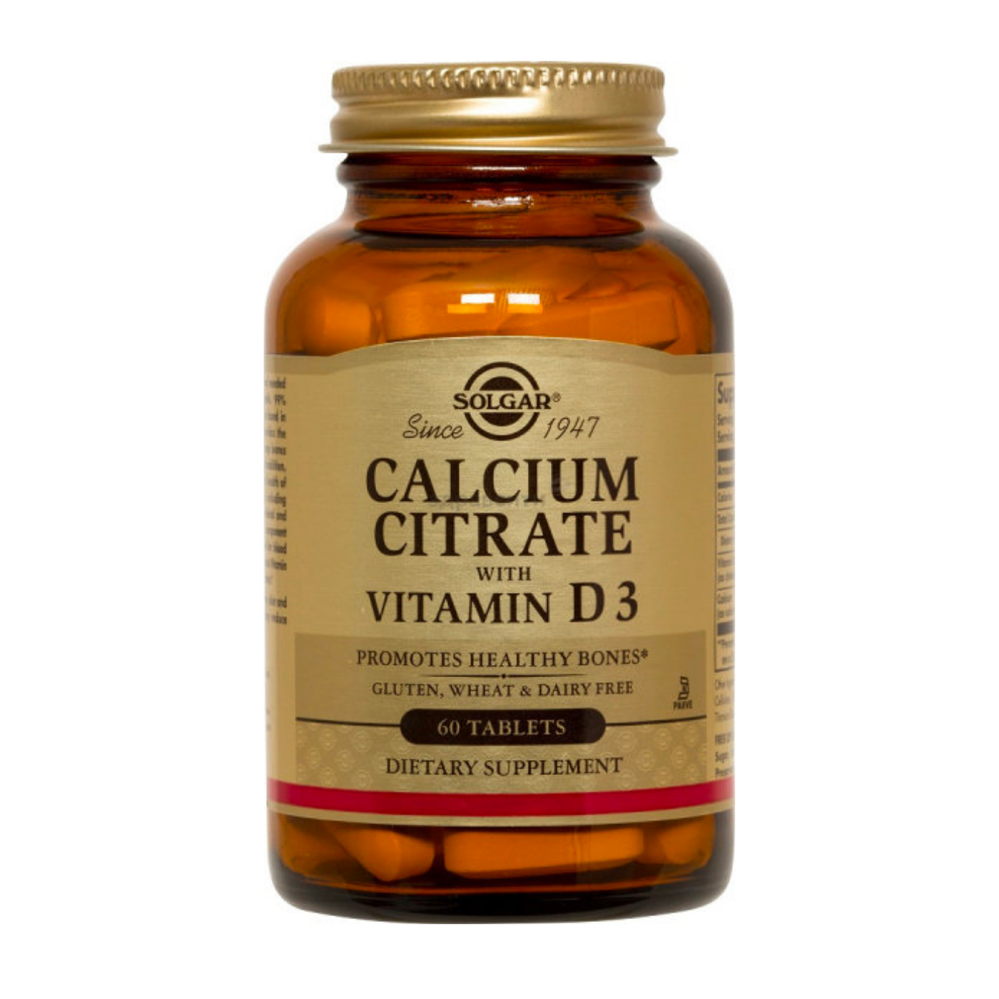 סידן ציטראט בתוספת ויטמין D3