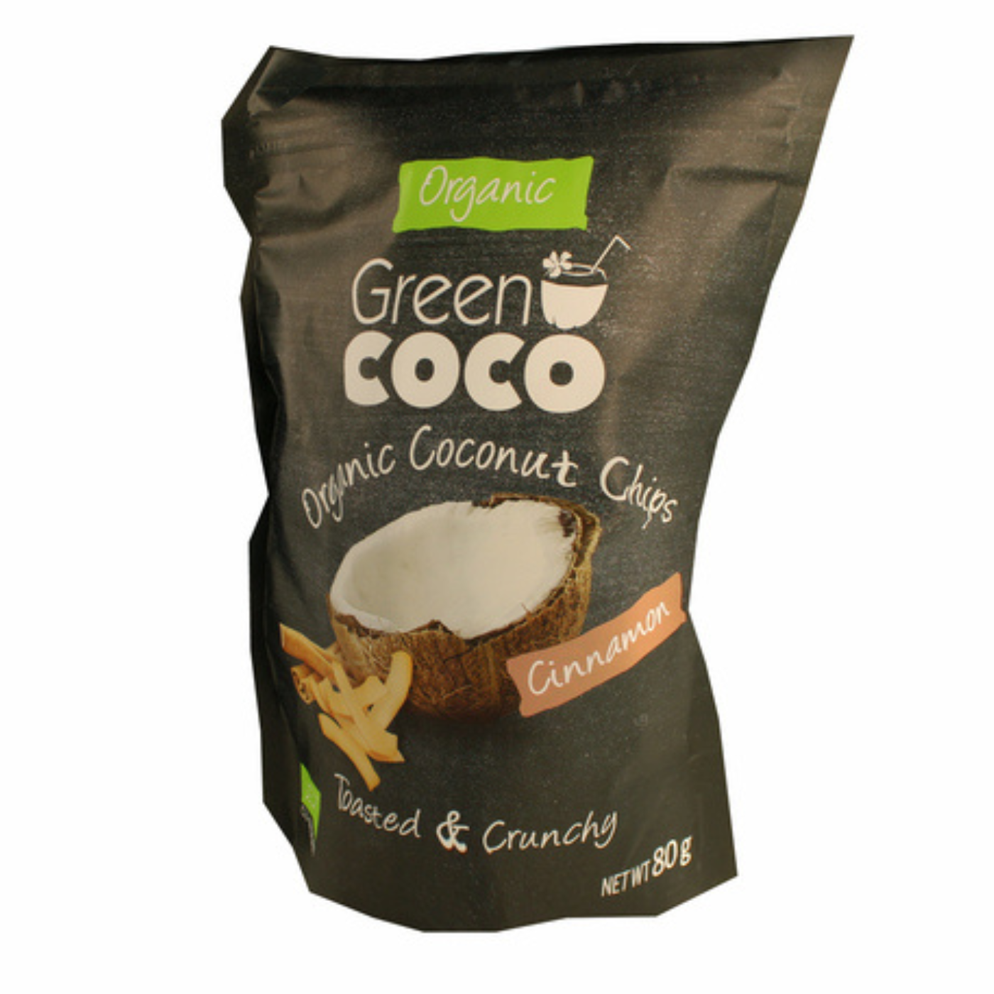 חטיף קוקוס וקינמון אורגני 80 ג