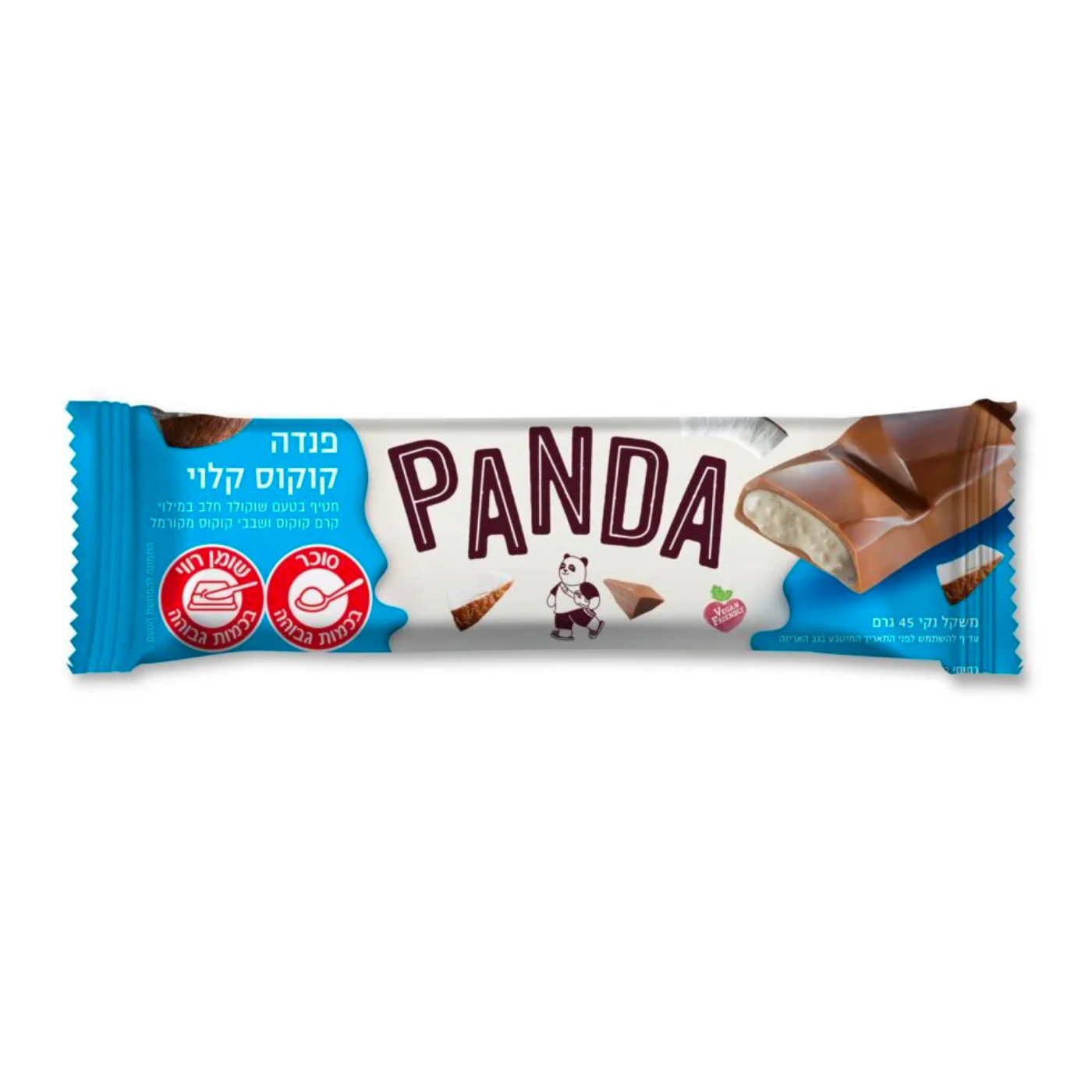 חטיף פנדה קוקוס קלוי 45 גר'